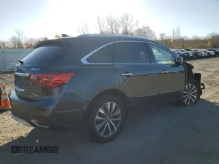 2014 Acura MDX Technology z VIN 5FRYD4H41EB012011, wystawiony jako Copart lot #78442764 z przebiegiem 129 903 mil mil oraz Czysty tytuł • Clean title. Historia ofert i sprzedaży dostępna na DreamBid. Obrazek 3.