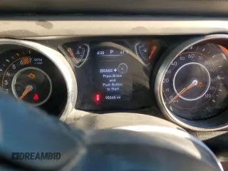 2021 Jeep Wrangler Unlimited Sport with VIN 1C4HJXKN2MW591498, listed as a Copart auction lot 78276744 with 98,868 mi miles and Salvage title. Bid and sale history available at DreamBid. Image 9.