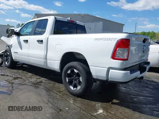2019 Ram 1500 Tradesman with VIN 1C6RRECT2KN596550, listed as a IAAI auction lot 42039911 with Not provided miles and . Bid and sale history available at DreamBid. Image 3.