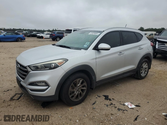 2016 Hyundai Tucson Eco with VIN KM8J33A25GU233674, listed as a Copart auction lot 82828864 with 0 mi miles and Clean Title. Bid and sale history available at carsss.com. Image 1.