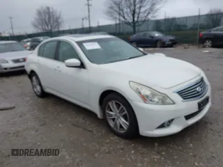 2011 Infiniti G25 Sedan x with VIN JN1DV6AR3BM652760, listed as a IAAI auction lot 41446608 with 89,155 mi miles. Bid and sale history available at carsss.com. Image 1.