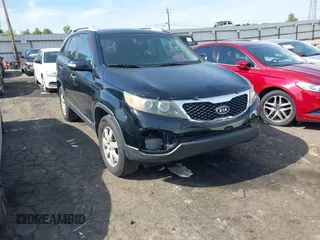 2011 Kia Sorento LX with VIN 5XYKT3A16BG161975, listed as a IAAI auction lot 42233360 with 285,314 mi miles and . Bid and sale history available at DreamBid. Image 1.