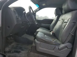 2011 Ford F-150 XL with VIN 1FTMF1CM6BFD25076, listed as a Copart auction lot 50706195 with 249,597 mi miles and Salvage Title. Bid and sale history available at DreamBid. Image 7.