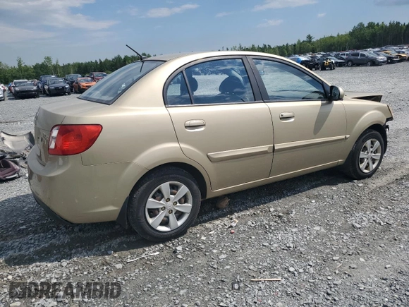 2011 Kia Rio with VIN KNADH4B30B6712241, listed as a Copart auction lot 61301184 with 159,902 mi miles and Salvage Title. Bid and sale history available at DreamBid. Image 3.