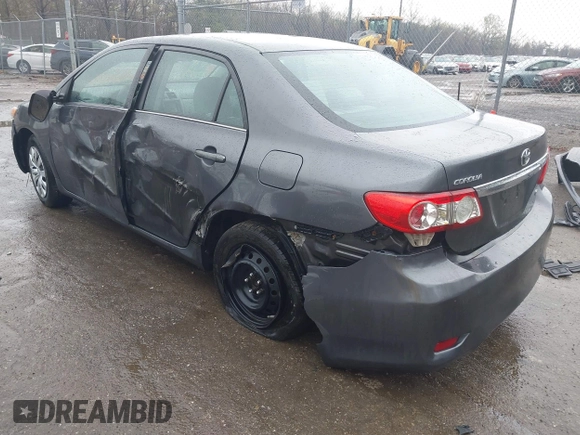 2013 Toyota Corolla L with VIN 2T1BU4EE4DC086921, listed as a IAAI auction lot 41923208 with 124,728 mi miles and . Bid and sale history available at DreamBid. Image 3.