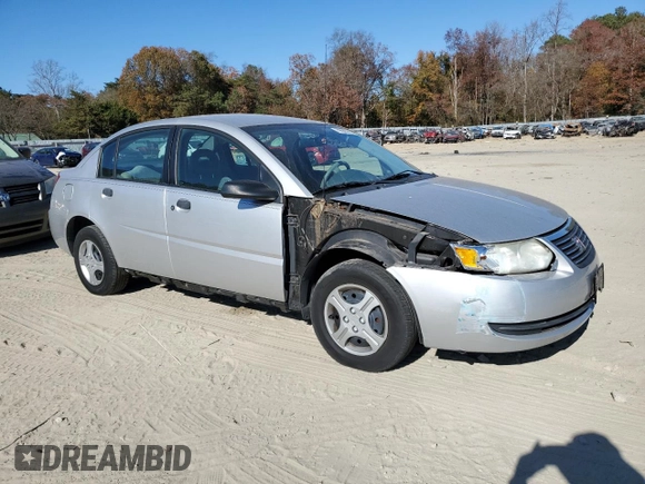 2005 Saturn ION ION 1 with VIN 1G8AG52F75Z167080, listed as a Copart auction lot 79635214 with 80,376 mi miles and Salvage Title. Bid and sale history available at carsss.com. Image 4.