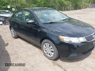 2012 Kia Forte LX with VIN KNAFT4A27C5608787, listed as a IAAI auction lot 42168417 with 113,125 mi miles. Bid and sale history available at carsss.com. Image 1.