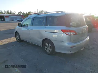 2017 Nissan Quest SV with VIN JN8AE2KP6H9169849, listed as a IAAI auction lot 41565284 with 154,656 mi miles. Bid and sale history available at carsss.com. Image 3.