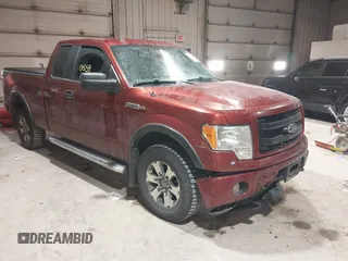 2014 Ford F-150 XL with VIN 1FTFX1EF1EKF24715, listed as a IAAI auction lot 41520559 with 183,650 mi miles. Bid and sale history available at carsss.com. Image 1.