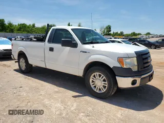 2011 Ford F-150 XL with VIN 1FTNF1CF2BKD62980, listed as a Copart auction lot 54854855 with 257,233 mi miles and Salvage title. Bid and sale history available at DreamBid. Image 4.