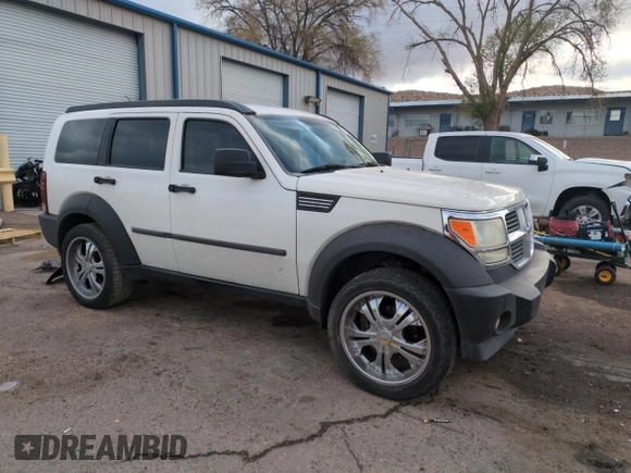 2007 Dodge Nitro SXT with VIN 1D8GT28K47W615392, listed as a Copart auction lot 51834425 with 195,055 mi miles and Salvage Title. Bid and sale history available at carsss.com. Image 4.
