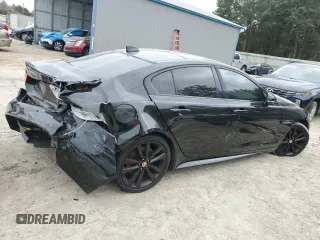 2018 Jaguar XE 35t R-Sport with VIN SAJAL4EV4JCP22662, listed as a Copart auction lot 86383354 with 0 mi miles and Salvage Title. Bid and sale history available at carsss.com. Image 3.