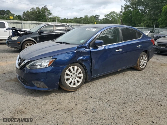 2019 Nissan Sentra S with VIN 3N1AB7AP0KY426401, listed as a Copart auction lot 53790765 with 90,826 mi miles and Salvage Title. Bid and sale history available at carsss.com. Image 1.