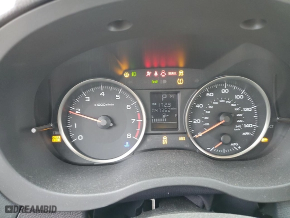 2017 Subaru Crosstrek Premium with VIN JF2GPABC9H8209033, listed as a Copart auction lot 49895275 with 47,362 mi miles and Salvage Title. Bid and sale history available at carsss.com. Image 9.