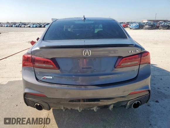 2018 Acura TLX w/A-SPEC Pkg with VIN 19UUB2F69JA010803, listed as a Copart auction lot 54090365 with 96,961 mi miles and Salvage title. Bid and sale history available at DreamBid. Image 6.