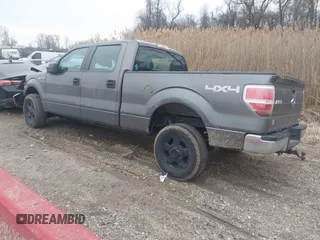 2013 Ford F-150 XL with VIN 1FTFW1EF4DKE14775, listed as a IAAI auction lot 41554959 with 152,874 mi miles. Bid and sale history available at carsss.com. Image 3.