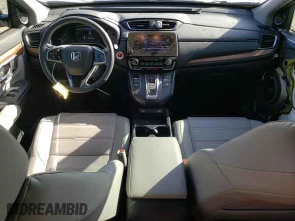 2020 Honda CR-V EX-L with VIN 7FART6H8XLE017703, listed as a Copart auction lot 47798925 with 52,566 mi miles and Salvage title. Bid and sale history available at DreamBid. Image 8.