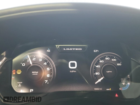 2024 Ram 1500 Limited с VIN 1C6SRFHT0RN109291, выставлен на аукционе Copart как лот 85306604 с пробегом 18 682 миль миль и Списание • Salvage title. История ставок и продаж доступна на DreamBid. Изображение 9.