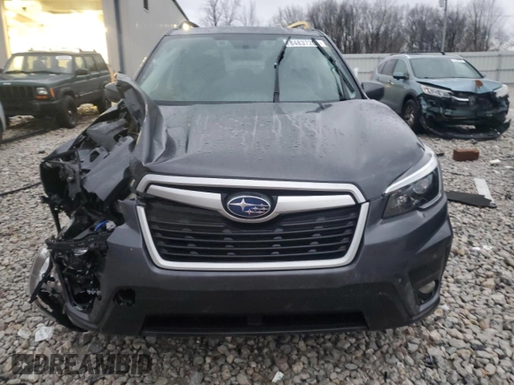 2021 Subaru Forester Premium z VIN JF2SKAJC9MH517873, wystawiony jako Copart lot #84837204 z przebiegiem 81 512 mil mil oraz Nie do naprawy • Non repairable. Historia ofert i sprzedaży dostępna na DreamBid. Obrazek 5.
