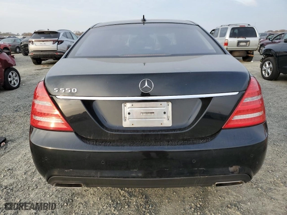 2012 Mercedes-Benz S-Class S 550 with VIN WDDNG7DB5CA450530, listed as a Copart auction lot 83438844 with 166,529 mi miles and Salvage Title. Bid and sale history available at carsss.com. Image 6.