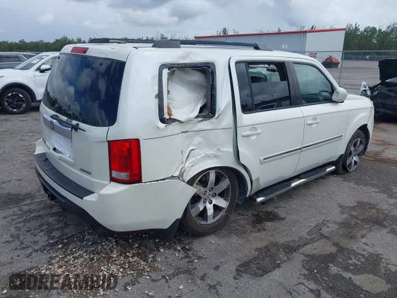 2012 Honda Pilot Touring with VIN 5FNYF3H9XCB035494, listed as a IAAI auction lot 42011362 with 271,887 mi miles and . Bid and sale history available at carsss.com. Image 4.