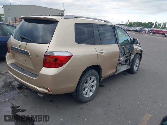 2008 Toyota Highlander Sport z VIN JTEES43A682018882, wystawiony jako IAAI lot #42171070 z przebiegiem 207 448 mil mil oraz . Historia ofert i sprzedaży dostępna na DreamBid. Obrazek 4.