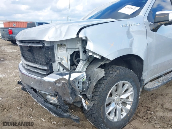 2019 Chevrolet Silverado 1500 LTZ with VIN 1GCUYGELXKZ154980, listed as a IAAI auction lot 41687643 with 139,023 mi miles. Bid and sale history available at carsss.com. Image 6.