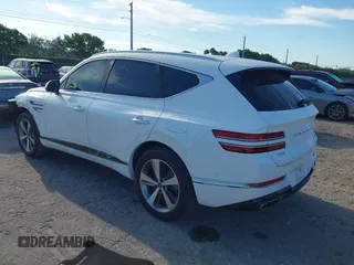 2023 Genesis GV80 with VIN KMUHCESCXPU106714, listed as a IAAI auction lot 41899438 with 35,750 mi miles and . Bid and sale history available at DreamBid. Image 3.