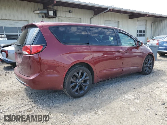 2020 Chrysler Pacifica Touring with VIN 2C4RC1FG2LR235891, listed as a Copart auction lot 54235655 with 75,343 mi miles and Salvage Title. Bid and sale history available at DreamBid. Image 3.