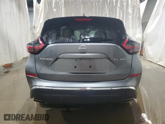2023 Nissan Murano SL z VIN 5N1AZ2CS8PC127005, wystawiony jako Copart lot #43935935 z przebiegiem 50 836 mil mil oraz Czysty tytuł • Clean title. Historia ofert i sprzedaży dostępna na DreamBid. Obrazek 6.