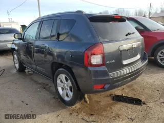 2014 Jeep Compass Sport with VIN 1C4NJDBB7ED673909, listed as a Copart auction lot 43391955 with 253,203 mi miles and Salvage Title. Bid and sale history available at carsss.com. Image 2.