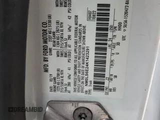 2019 Ford Transit Connect XL with VIN NM0LS6E24K1423291, listed as a Copart auction lot 42086445 with 47,998 mi miles and Salvage title. Bid and sale history available at DreamBid. Image 13.