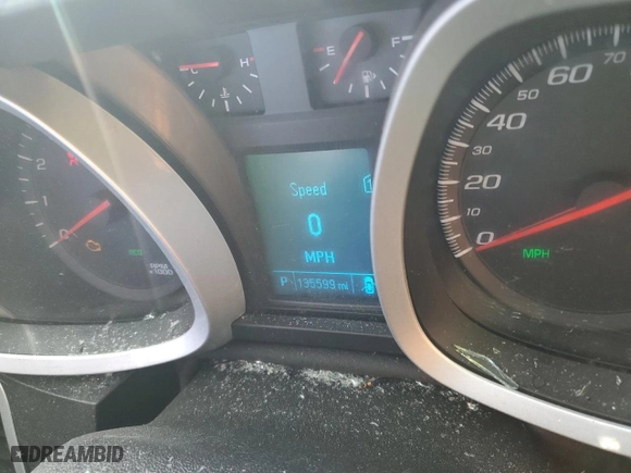 2012 Chevrolet Equinox LTZ with VIN 2GNALFEK9C1193760, listed as a Copart auction lot 73768194 with 135,599 mi miles and Non Repairable. Bid and sale history available at carsss.com. Image 9.