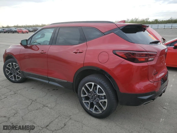 2024 Chevrolet Blazer RS with VIN 3GNKBERS5RS187284, listed as a Copart auction lot 85164194 with 5,694 mi miles and Salvage Title. Bid and sale history available at carsss.com. Image 2.