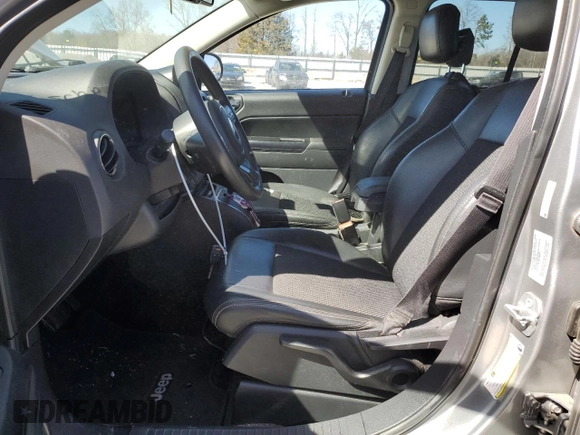 2015 Jeep Compass Sport with VIN 1C4NJDBB4FD426641, listed as a Copart auction lot 47440235 with 124,386 mi miles and Salvage Title. Bid and sale history available at carsss.com. Image 7.
