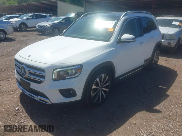2021 Mercedes-Benz GLB 250 z VIN W1N4M4GB0MW104049, wystawiony jako IAAI lot #42292913 z przebiegiem 63 626 mil mil oraz . Historia ofert i sprzedaży dostępna na DreamBid. Obrazek 2.