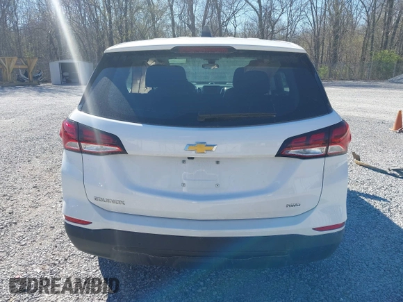 2024 Chevrolet Equinox LS with VIN 3GNAX5EG6RL281165, listed as a IAAI auction lot 41850451 with 11,475 mi miles. Bid and sale history available at carsss.com. Image 16.
