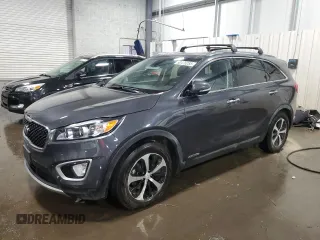 2018 Kia Sorento EX with VIN 5XYPHDA58JG422604, listed as a Copart auction lot 60475255 with 100,018 mi miles and Salvage title. Bid and sale history available at DreamBid. Image 1.