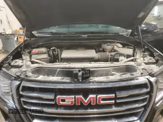 2023 GMC Yukon AT4 with VIN 1GKS2CKDXPR164502, listed as a Copart auction lot 41672705 with 34,856 mi miles and Salvage Title. Bid and sale history available at carsss.com. Image 12.