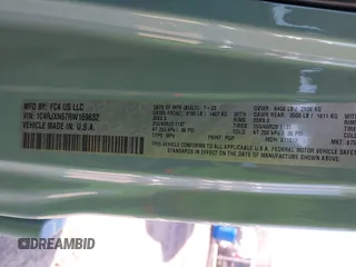 2024 Jeep Wrangler Willys z VIN 1C4RJXN67RW169632, wystawiony jako IAAI lot #42074574 z przebiegiem 18 714 mil mil oraz . Historia ofert i sprzedaży dostępna na DreamBid. Obrazek 9.