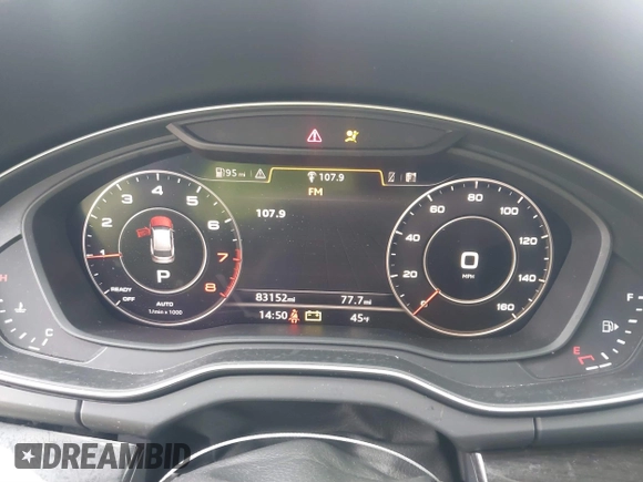 2020 Audi Q5 Premium Plus with VIN WA1BNAFY5L2010054, listed as a IAAI auction lot 41738526 with 83,152 mi miles. Bid and sale history available at carsss.com. Image 7.