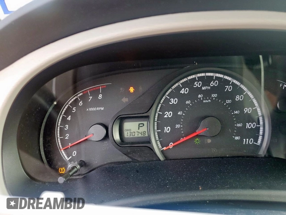 2011 Toyota Sienna LE AAS with VIN 5TDKK3DC7BS171627, listed as a Copart auction lot 64001605 with 130,748 mi miles and Salvage title. Bid and sale history available at DreamBid. Image 9.