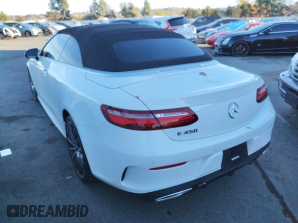 2020 Mercedes-Benz E-Class E 450 with VIN W1K1K6HB4LF144245, listed as a Copart auction lot 66660472 with 0 mi miles. Bid and sale history available at carsss.com. Image 3.