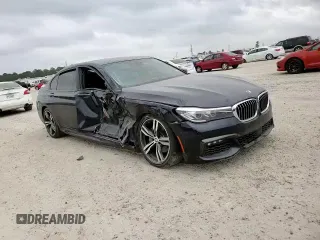 2017 BMW 7 Series 740i with VIN WBA7E2C37HG740680, listed as a Copart auction lot 45072763 with 76,828 mi miles. Bid and sale history available at carsss.com. Image 11.