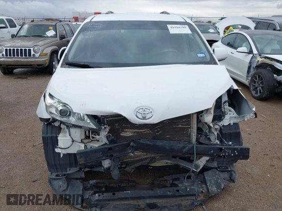 2013 Toyota Sienna LE AAS with VIN 5TDKK3DC1DS382812, listed as a IAAI auction lot 41910799 with 178,315 mi miles and . Bid and sale history available at DreamBid. Image 13.