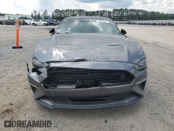 2021 Ford Mustang EcoBoost with VIN 1FA6P8TH2M5134769, listed as a Copart auction lot 58552635 with 100,030 mi miles and Salvage title. Bid and sale history available at DreamBid. Image 5.