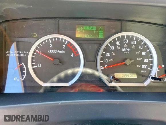 2019 Isuzu NRR IBT с VIN JALE5W166K7302740, выставлен на аукционе Copart как лот 62222345 с пробегом 155 476 миль миль и Чистый • Clean title. История ставок и продаж доступна на DreamBid. Изображение 8.