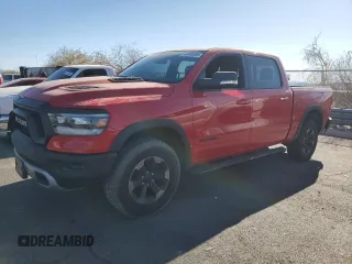 2019 Ram 1500 Rebel with VIN 1C6RRELT8KN832943, listed as a Copart auction lot 45093005 with 63,883 mi miles and Salvage title. Bid and sale history available at DreamBid. Image 1.