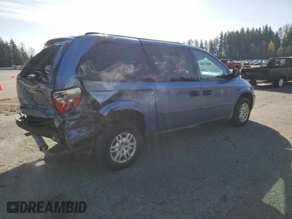 2007 Dodge Grand Caravan SE with VIN 1D4GP24R97B166226, listed as a Copart auction lot 52007485 with 217,468 mi miles and Salvage Title. Bid and sale history available at DreamBid. Image 3.