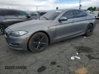 2014 BMW 5 Series 528i with VIN WBA5A5C58ED505529, listed as a Copart auction lot 87490314 with 175,475 mi miles and Clean Title. Bid and sale history available at carsss.com. Image 1.